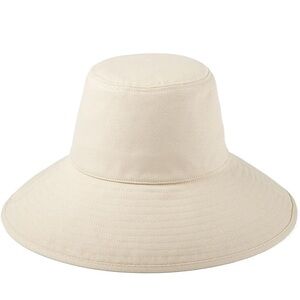 NWT Lack of Color women’s wide brim cotton canvas holiday bucket hat